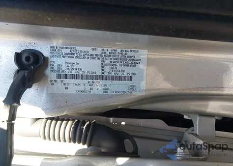 2014 Ford Focus Se from USA, damaged, VIN 1FADP3F2XEL378023